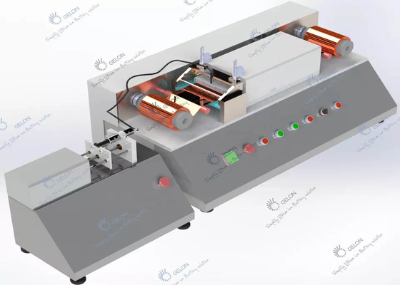 Крен исследования батареи лития лакировочной машины лаборатории для того чтобы свернуть лакировочную машину плашки слота